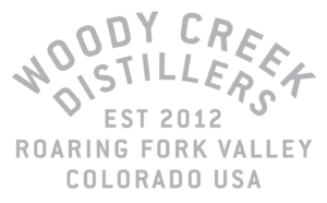 Woody Creek Distillers Arc Logo Gray